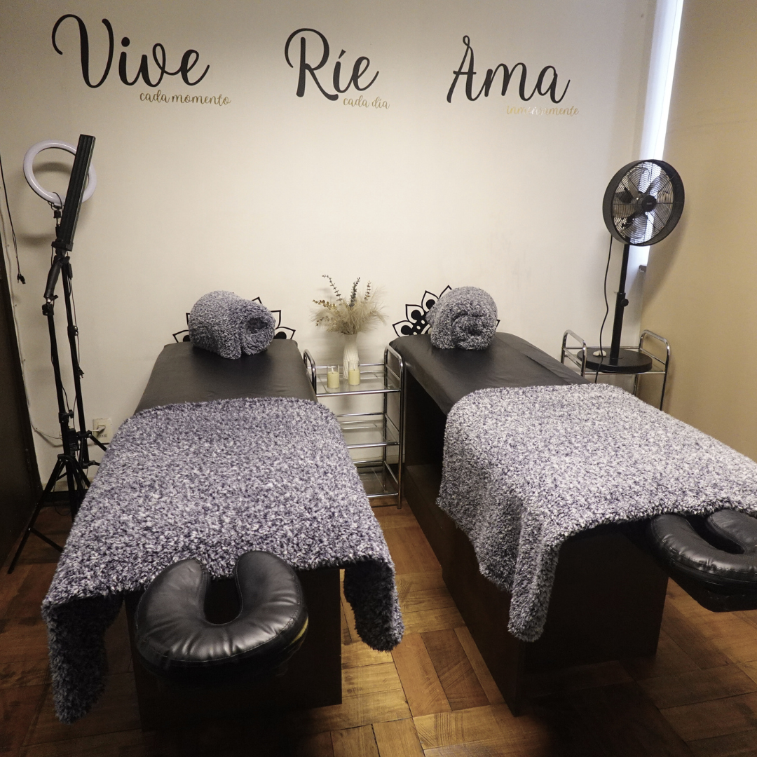 Cabina de masajes Vualá Spa